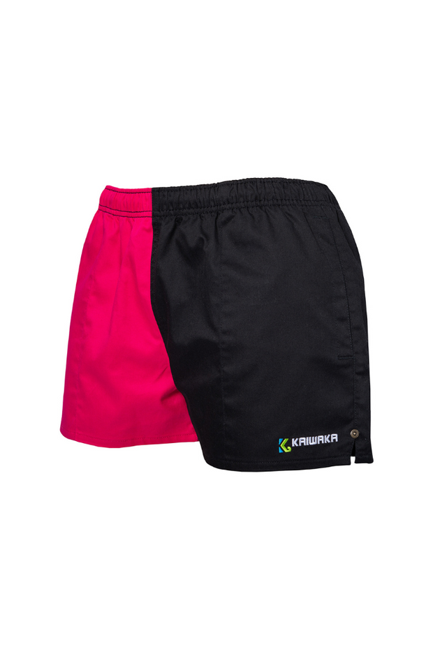 Kaiwaka Ladies Shorts - Pink and Black