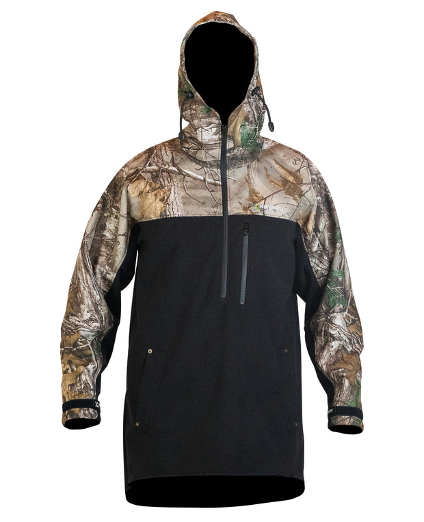 Weathershield Camo half zip hoodie | Kaiwaka Clothing