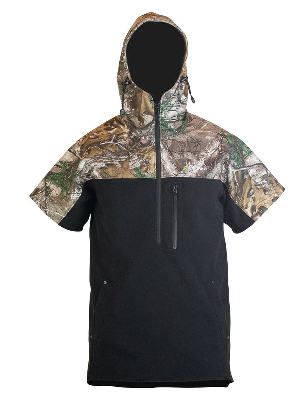 Weathershield Camo Short Sleeve Hoodie | Kaiwaka Clothing
